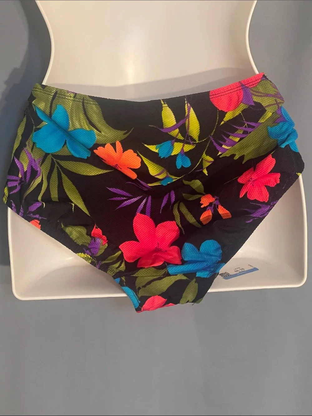 Studio Works Floral Swim bottoms in Black, Green, Blue, Purple, Pink
